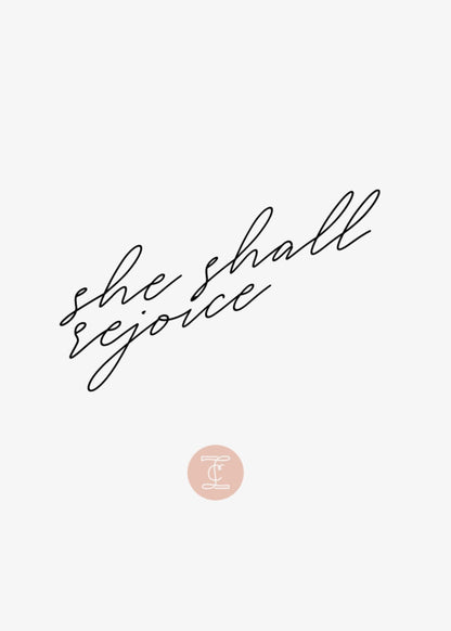 Inherit Rejoice Wood Keychain