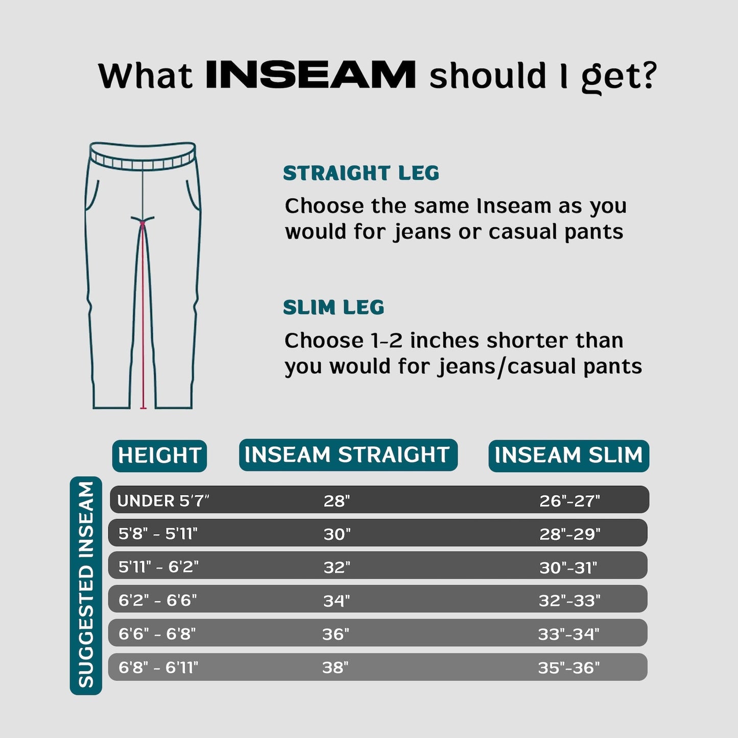 All-Day Comfort Athletic Sweatpants - Tapered (Tall Fit)