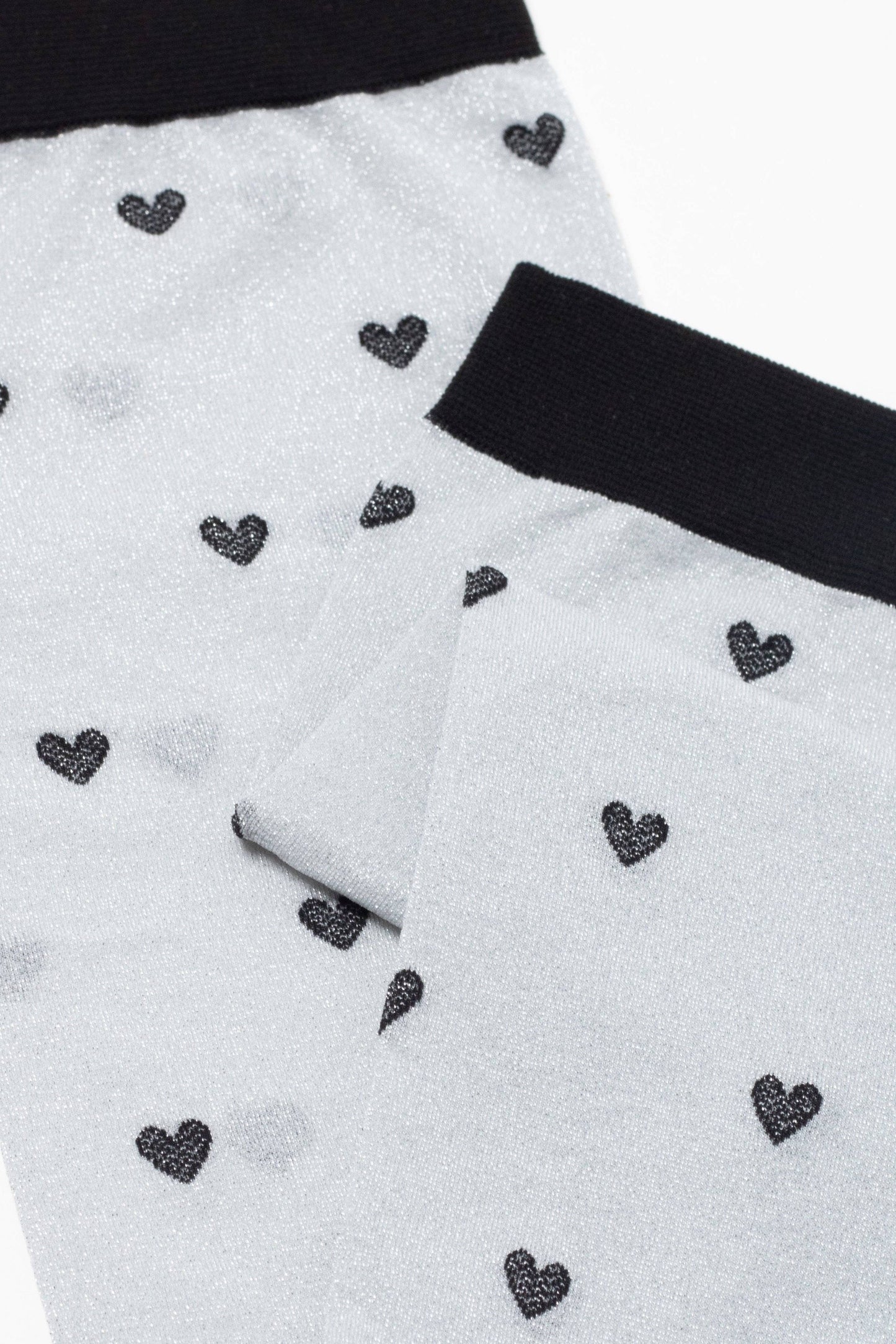 Shimmering Socks Conte Fantasy - "Hearts" Designs