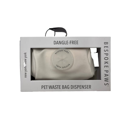 Pawsh Pouch: Dangle-Free Waste bag Dispenser-Ivory