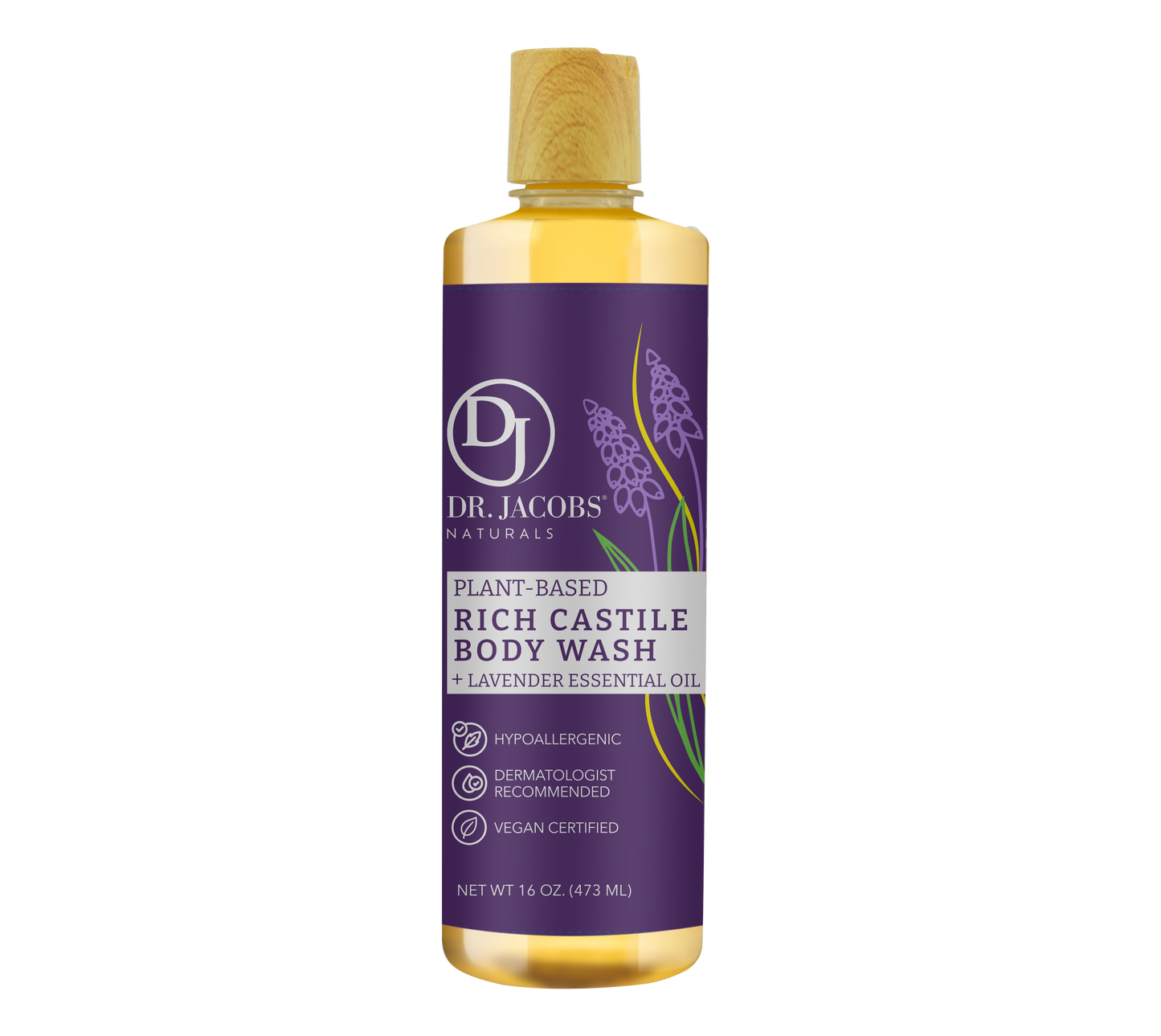 Lavender Castile Body Wash (All American)