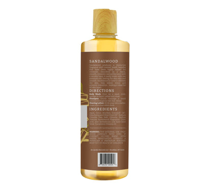 Sandalwood Castile Body Wash (All American)