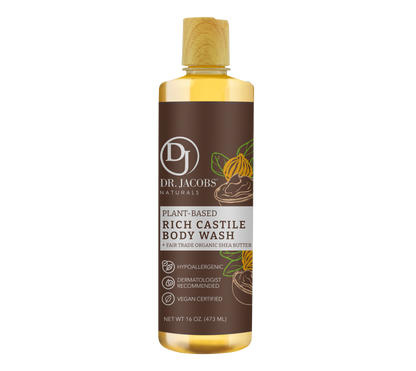 Shea Butter Castile Body Wash (All American)