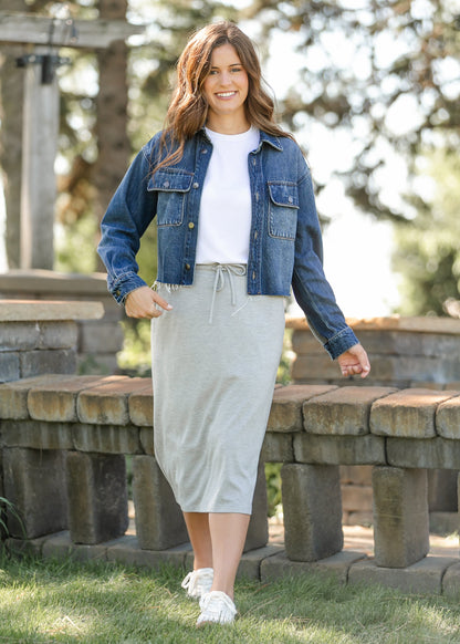 Jordan Knit Midi Skirt