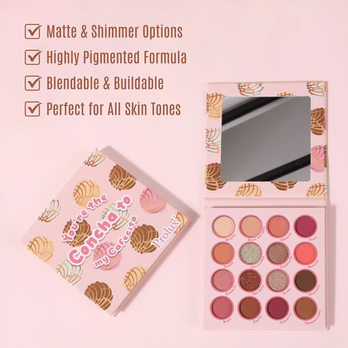 You're the Concha To My Cafecito Eyeshadow Palette