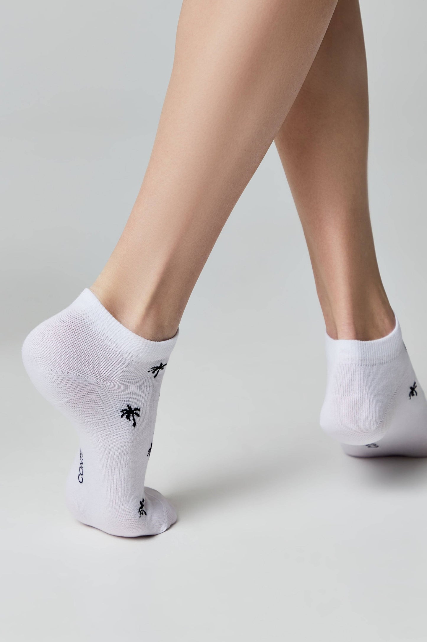 Cotton Ankle Socks Conte Active - 589 Palm Trees