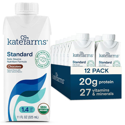 Kate Farms Standard Formula 1.4, Chocolate, CS/12