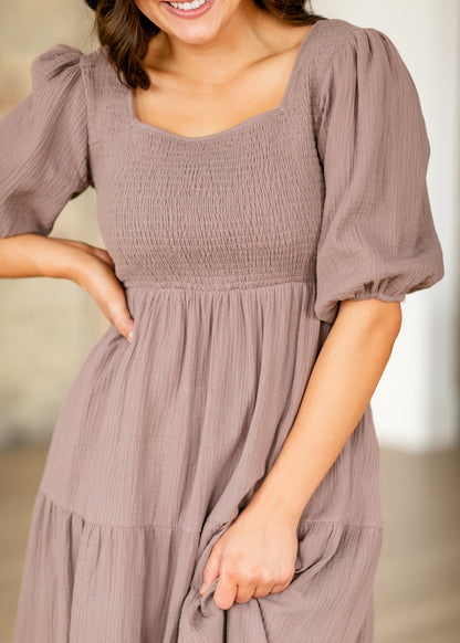 Kayleen Gauze Maxi Dress - FINAL SALE