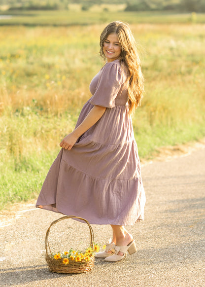 Kayleen Gauze Maxi Dress - FINAL SALE