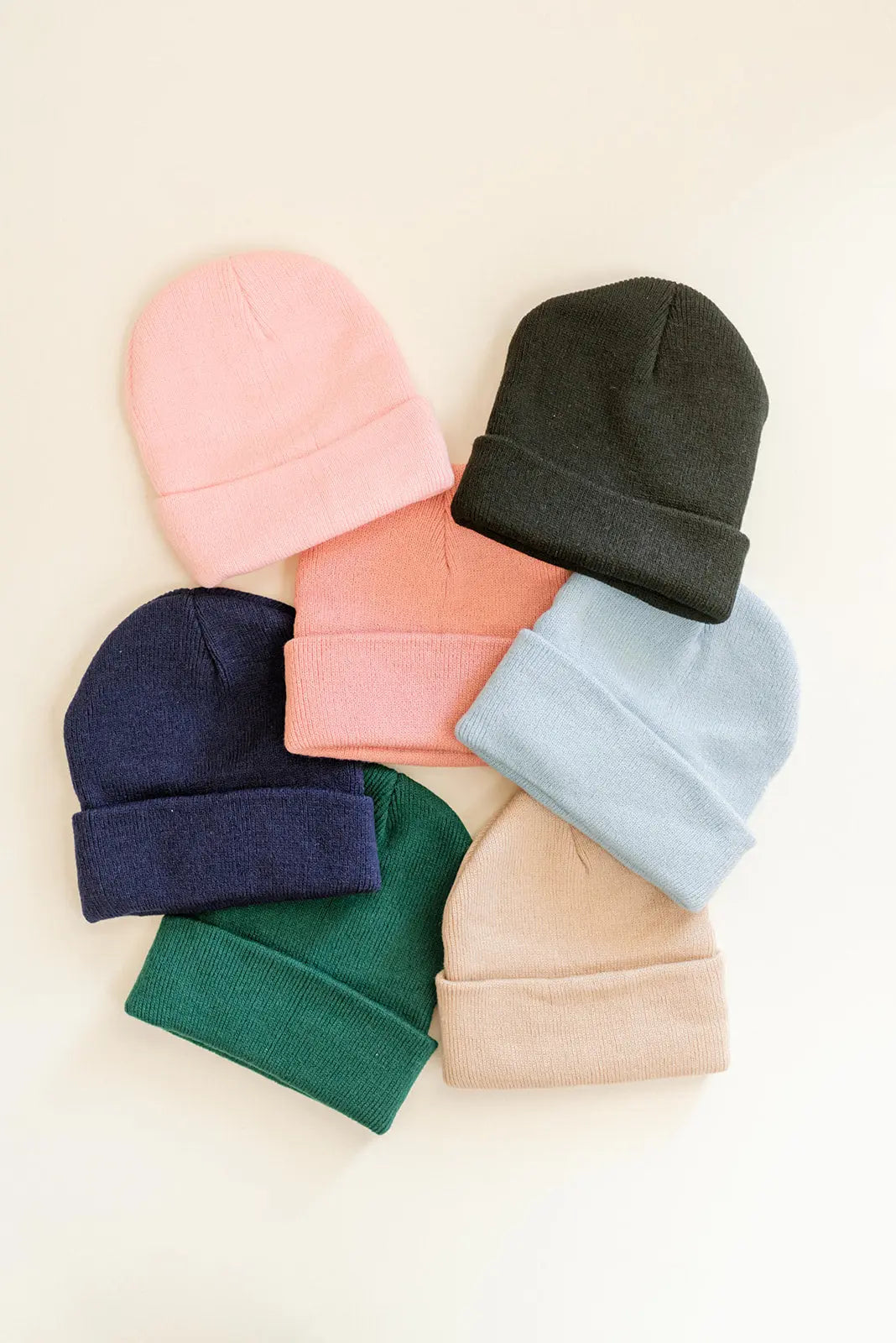 Knit Baby Beanie Hat for Fall and Winter - Newborn to 24 months
