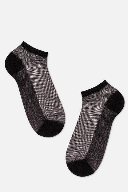 Ankle Socks Conte Active - 277 Viscose With Openwork Weaving