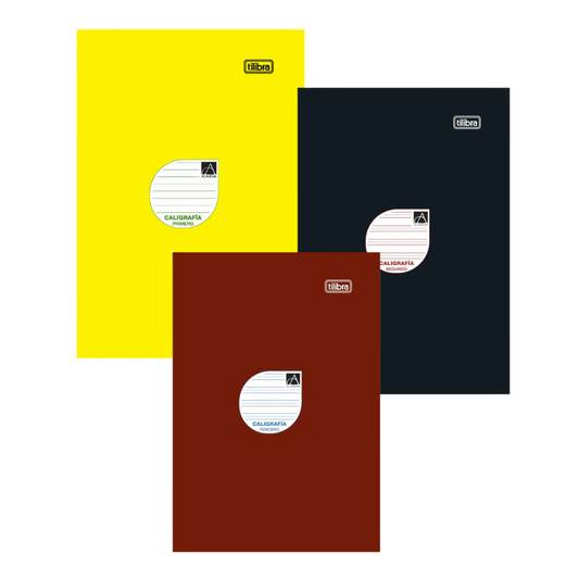 Calligraphy Practice Notebooks (3 Pack, Assorted Covers)