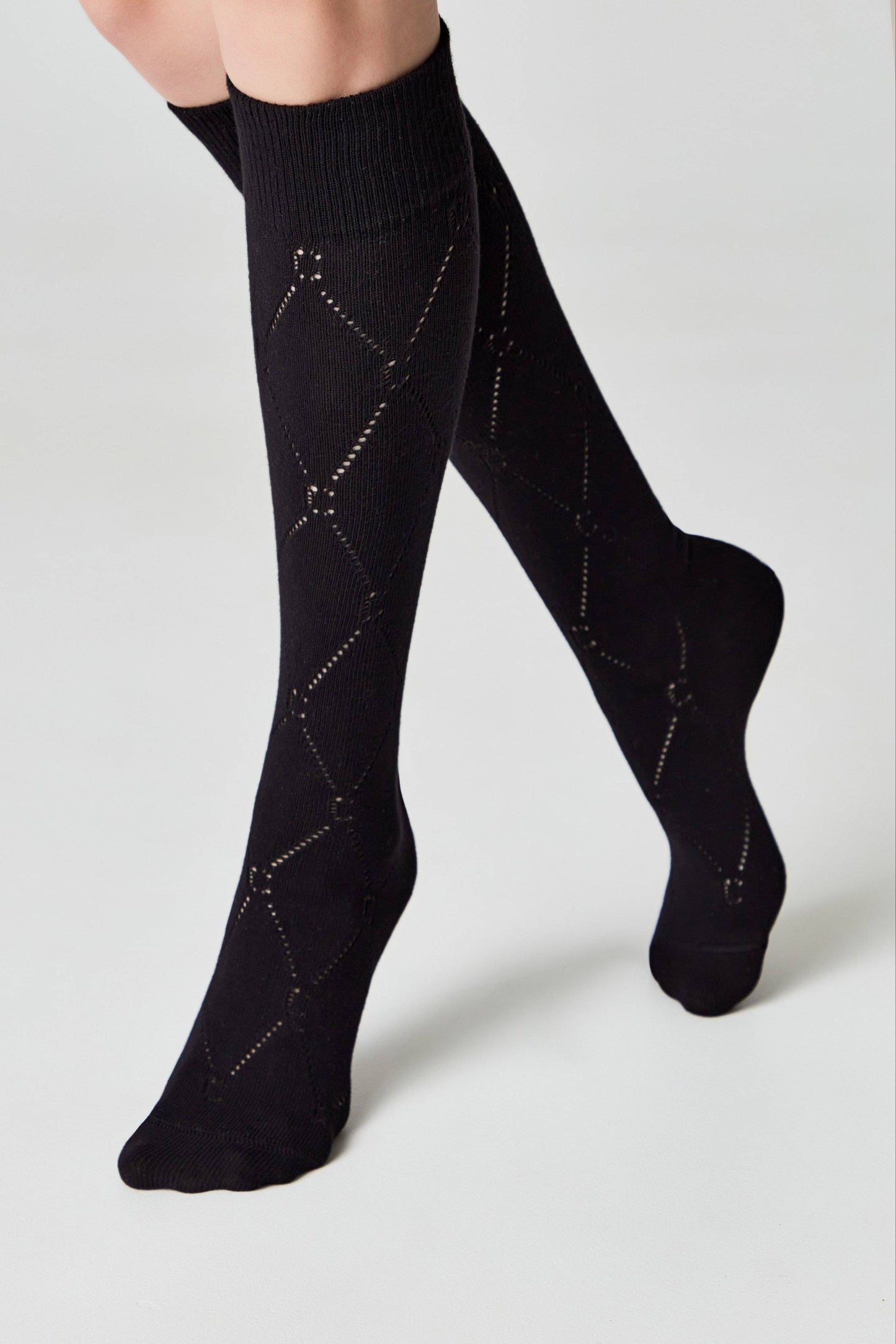 Cotton Knee Highs Conte Classic 007