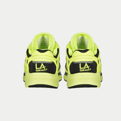 LA Gear Kids Catapult Light-Up x Glow Lowtop | Neon Yellow x Black