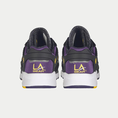 LA Gear Men's Catapult Light-Up Lowtop | Black x Purple x Yellow