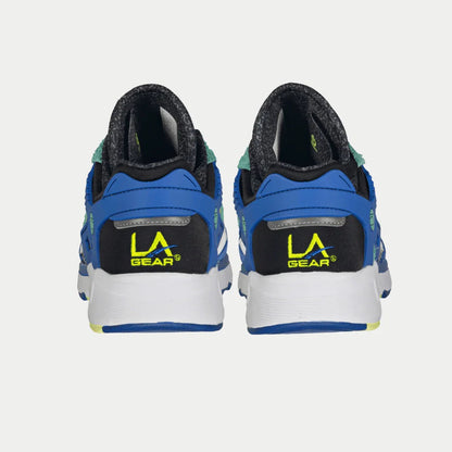 LA Gear Men's Catapult Light-Up Lowtop | Blue x Green