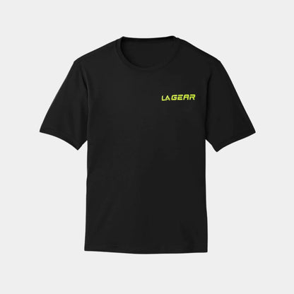 LA Gear Men's Performance Logo Tee | Black