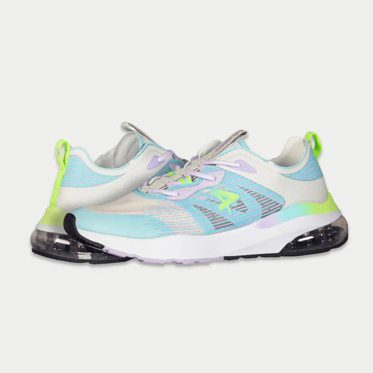 LA Gear Women’s Artesia Lowtop | Gray x Light Blue