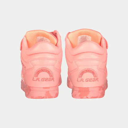 LA Gear Women's Flame Hightop | Neon Peach Glow