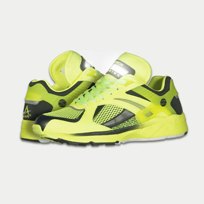 LA Gear Women's Light-Up x Glow Lowtop | Neon Yellow x Black