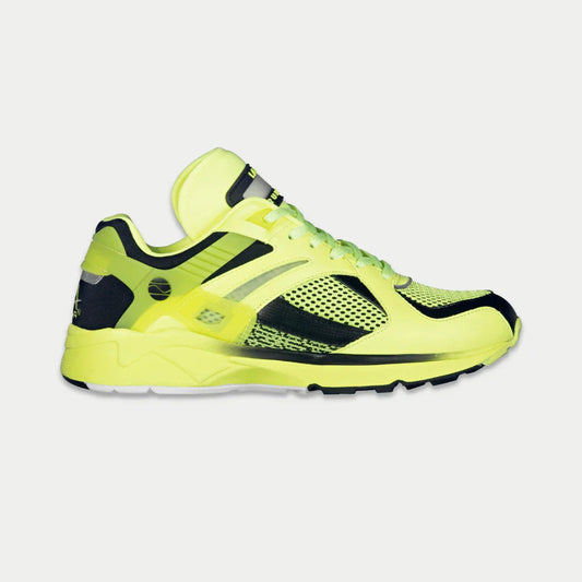 LA Gear Women's Light-Up x Glow Lowtop | Neon Yellow x Black
