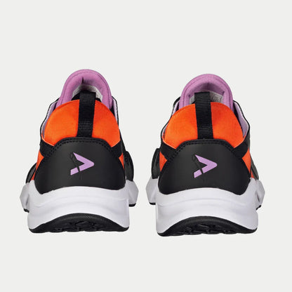 LA Gear Women’s Tarzana Lowtop | Black x Orange