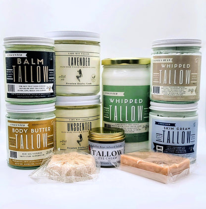 Ultimate Tallow Skincare Gift Set (Set of 10)