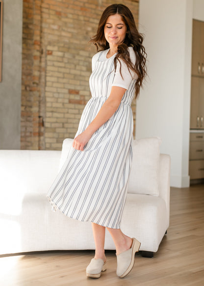 Laken Striped Midi Dress - FINAL SALE