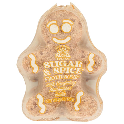 PACHA Soap Co. Froth Bomb, Sugar & Spice