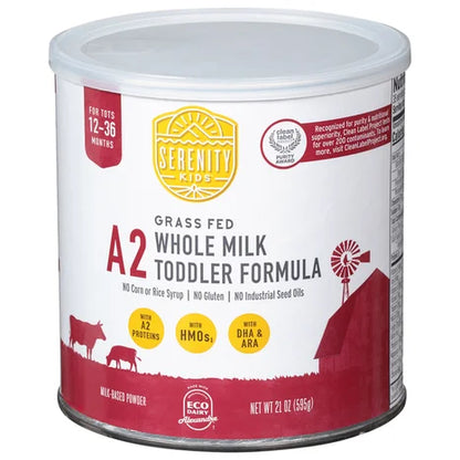 Serenity Kids Formula Todda2 Whole Milk - 21 Oz