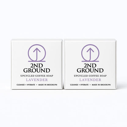 Double Shot - 2 Pack of Upcycled Coffee Soaps