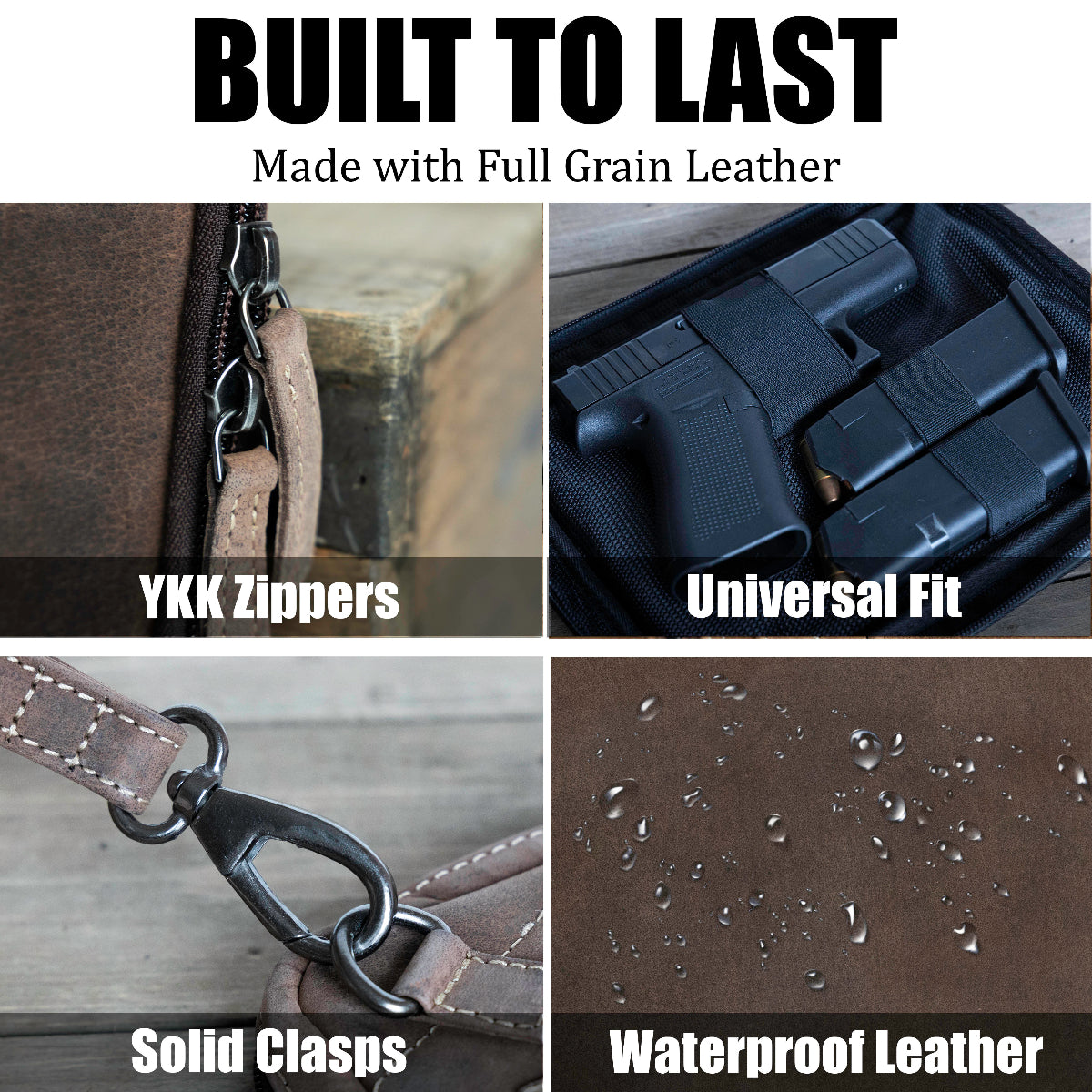 Leather Pistol Case