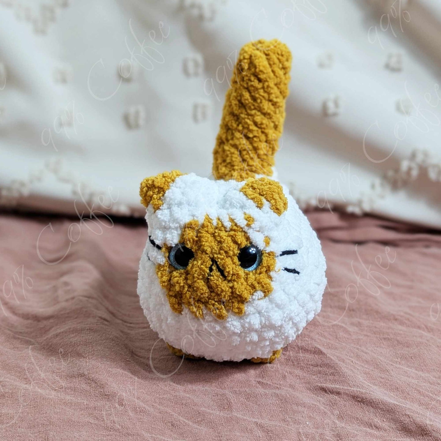 Chubby Siamese Loaf Cat Plushie
