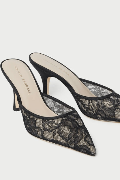 Layla Black-Lace Mule