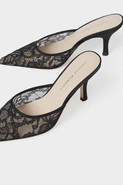 Layla Black-Lace Mule