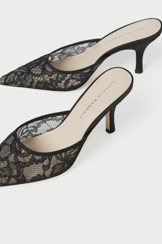 Layla Black-Lace Mule
