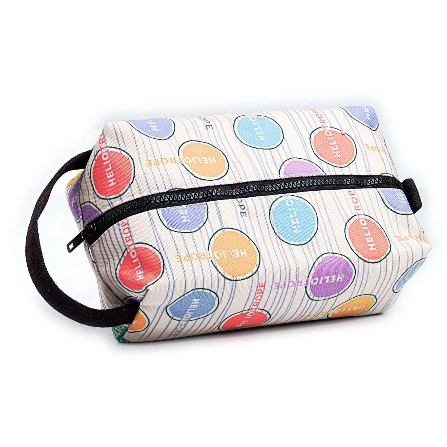 Heliotrope Logo Pattern Dopp Kit - NOW 50% OFF