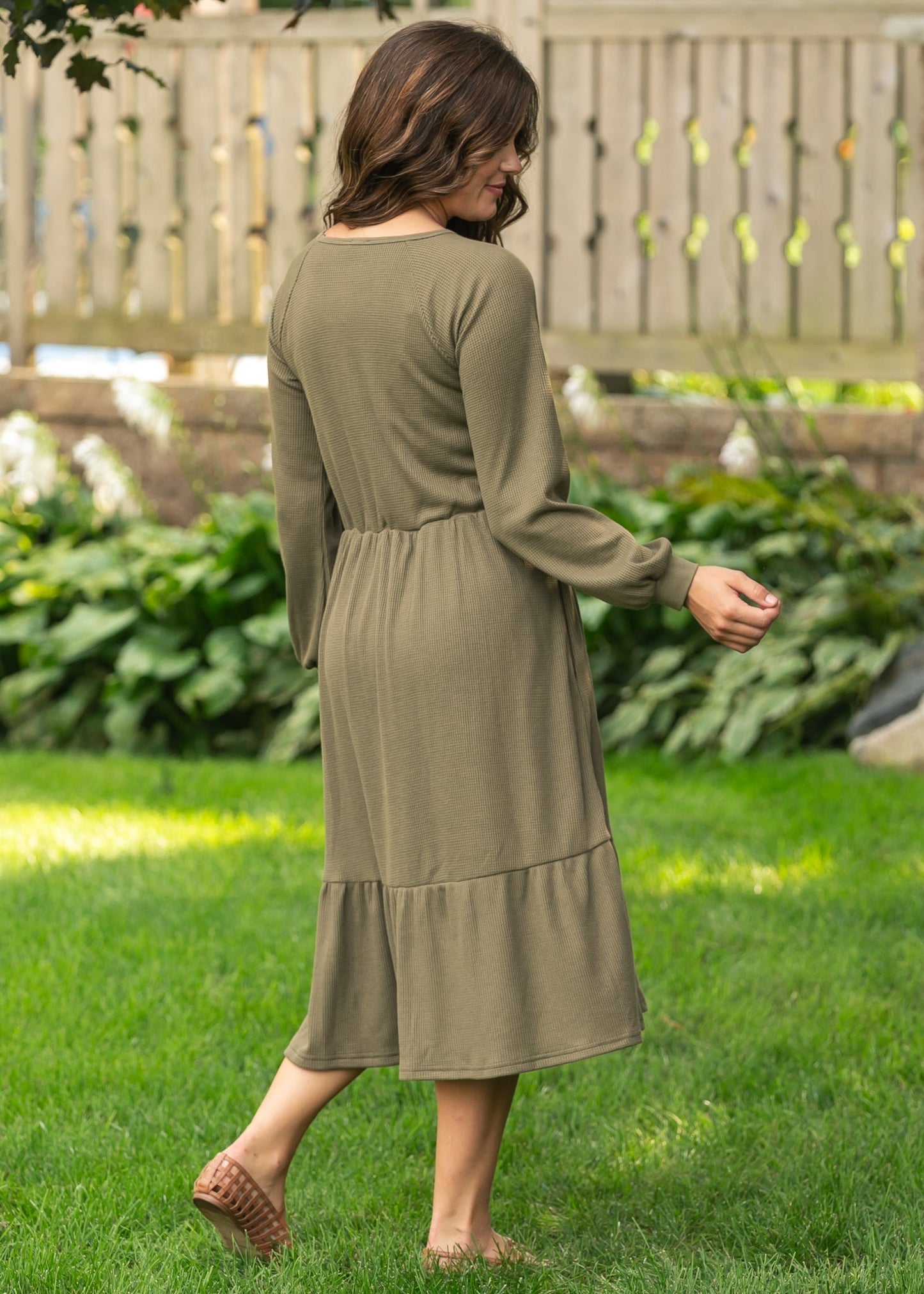 Luna Tiered Midi Dress