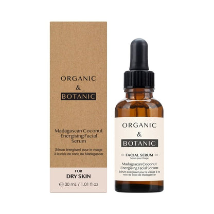 Madagascan Coconut Facial Serum - 30ml - Hydrating & Soothing Serum with Aloe Vera & Vitamin E for Radiant, Nourished Skin