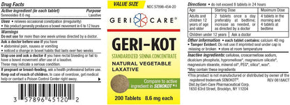 McKesson Senna Laxative, 8.6 mg Strength