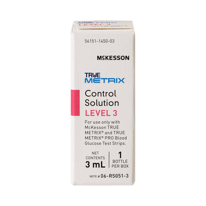 McKesson TRUE METRIX Blood Glucose Testing Control Solution, Level 3