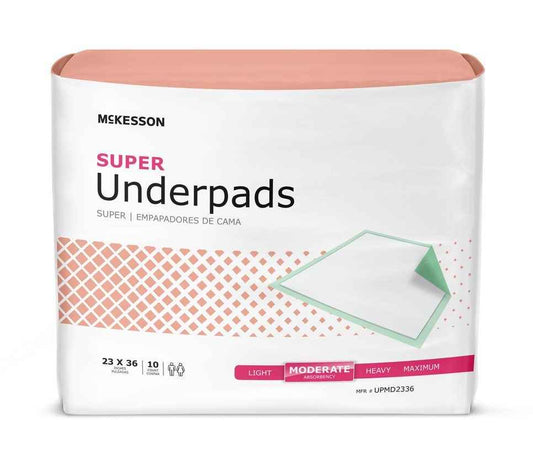 McKesson Super Underpads, Moderate