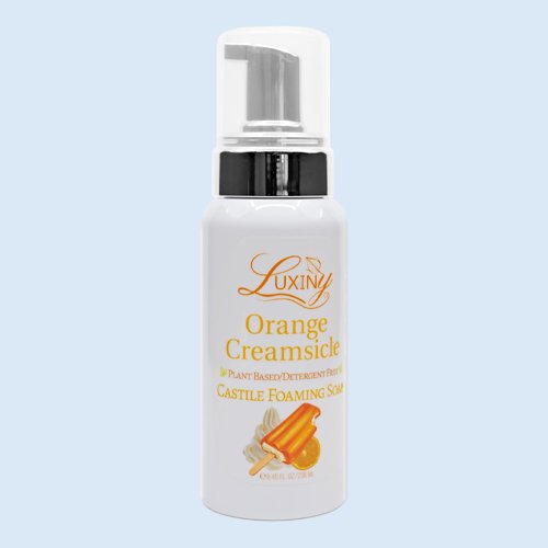 Foaming Hand Soap | Castile Soap | Natural Foaming Soap | Natural Liquid Soap | Orange Creamsicle