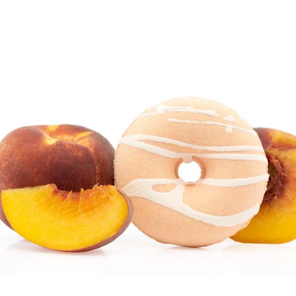 Bath Bombs | Peach Bath Bomb | Donut Bath Bombs