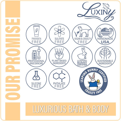 Luxiny's Eucalyptus Spearmint Shower Steamer - 4 pack