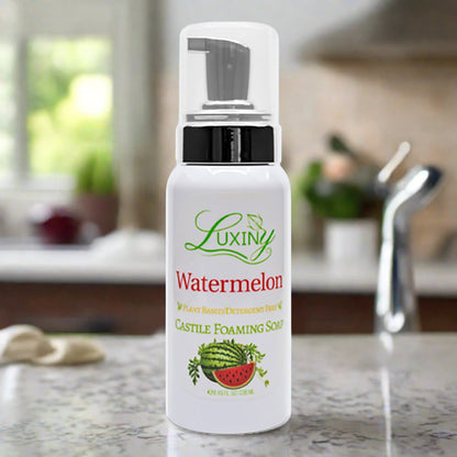 Foaming Hand Soap | Castile Soap | Natural Foaming Soap | Natural Liquid Soap | Watermelon