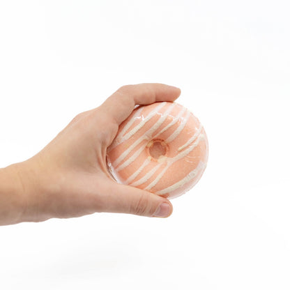 Bath Bombs | Peach Bath Bomb | Donut Bath Bombs