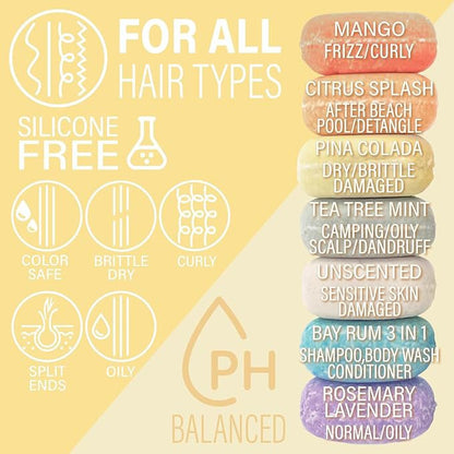 Pina Colada Shampoo Bar - Hydrate