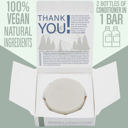 Tea Tree Mint Conditioner Bar - Camping Bar