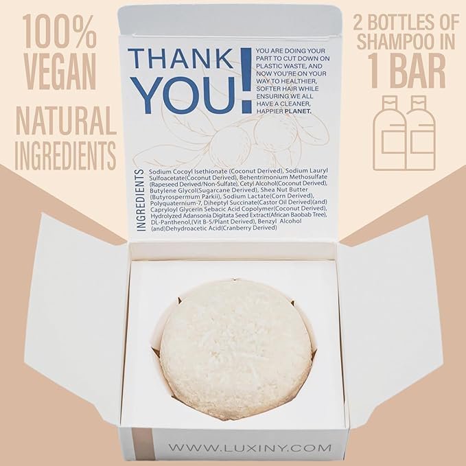 Unscented Shampoo Bar - Strength